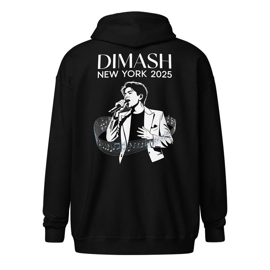 Singer From Kazakhstan Zippered Gildan Unisex Hoodie product image (1)