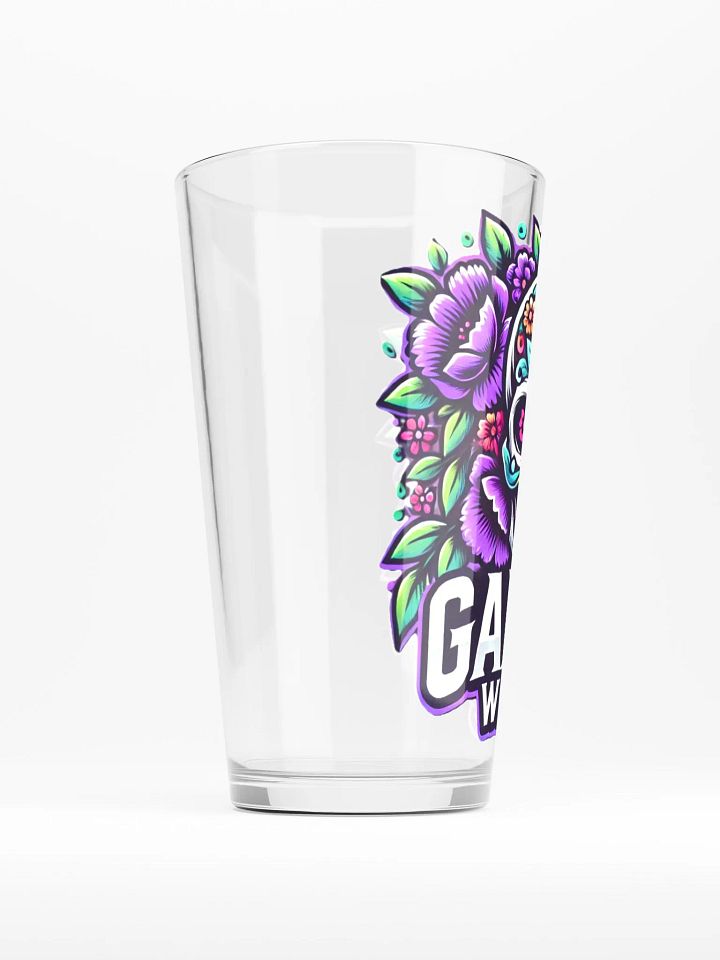 Flower Skull JC Pint Glass product image (2)