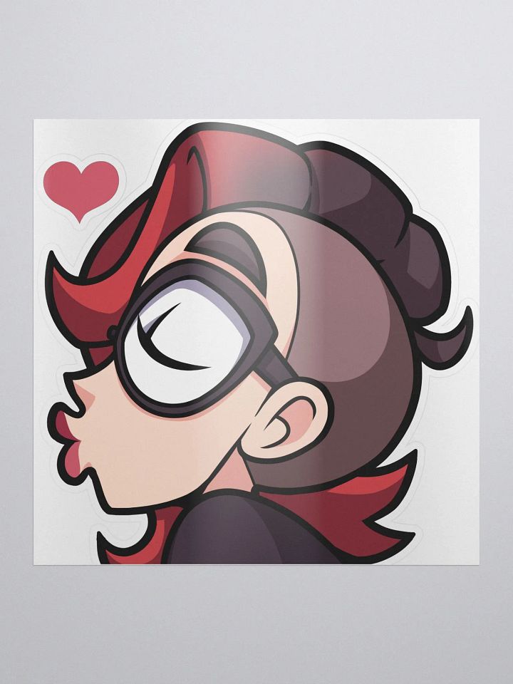 Nika Kiss Emote Sticker product image (2)