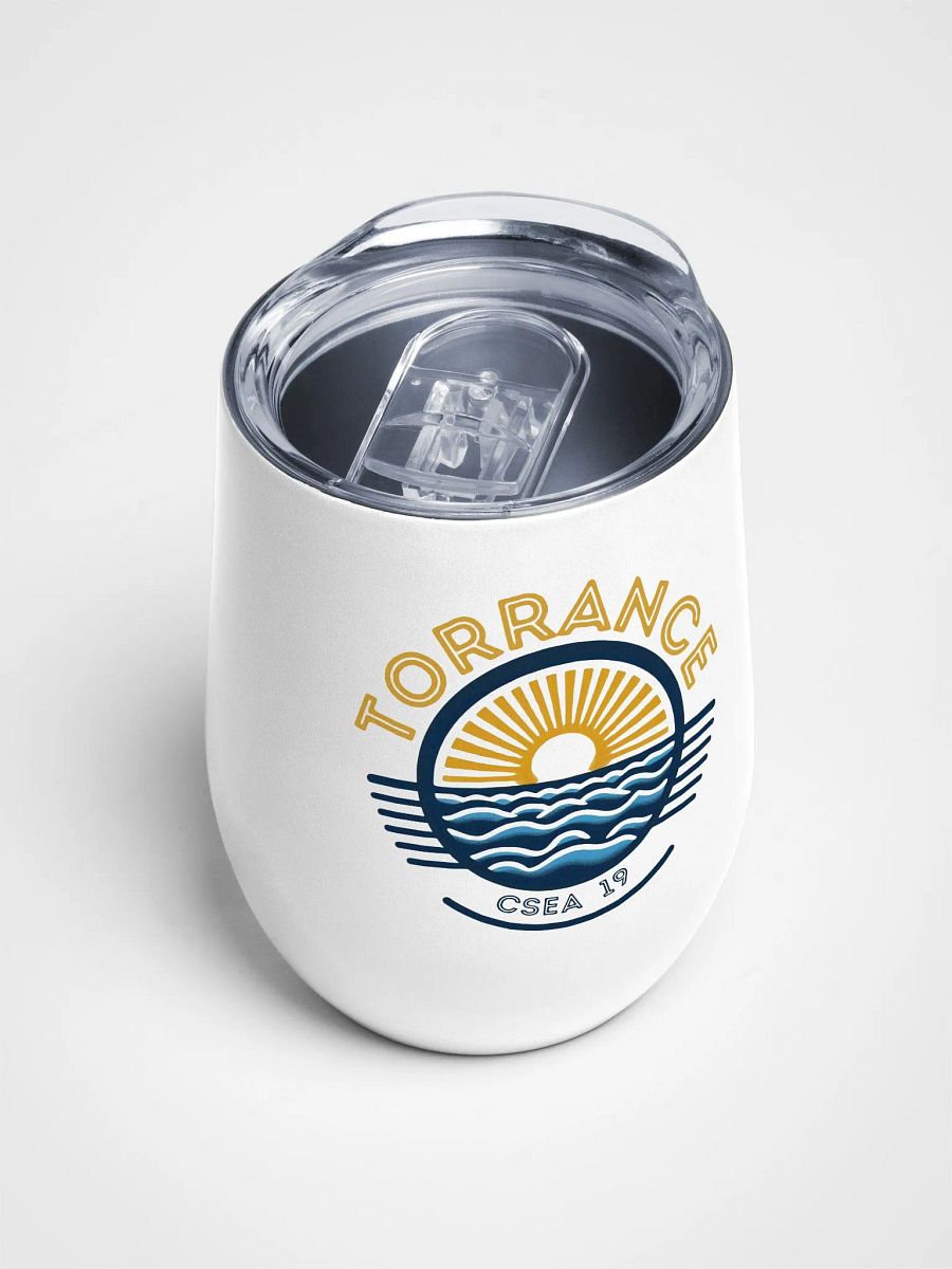 TUSD/CSEA Sun & Waves Wine Tumbler product image (1)