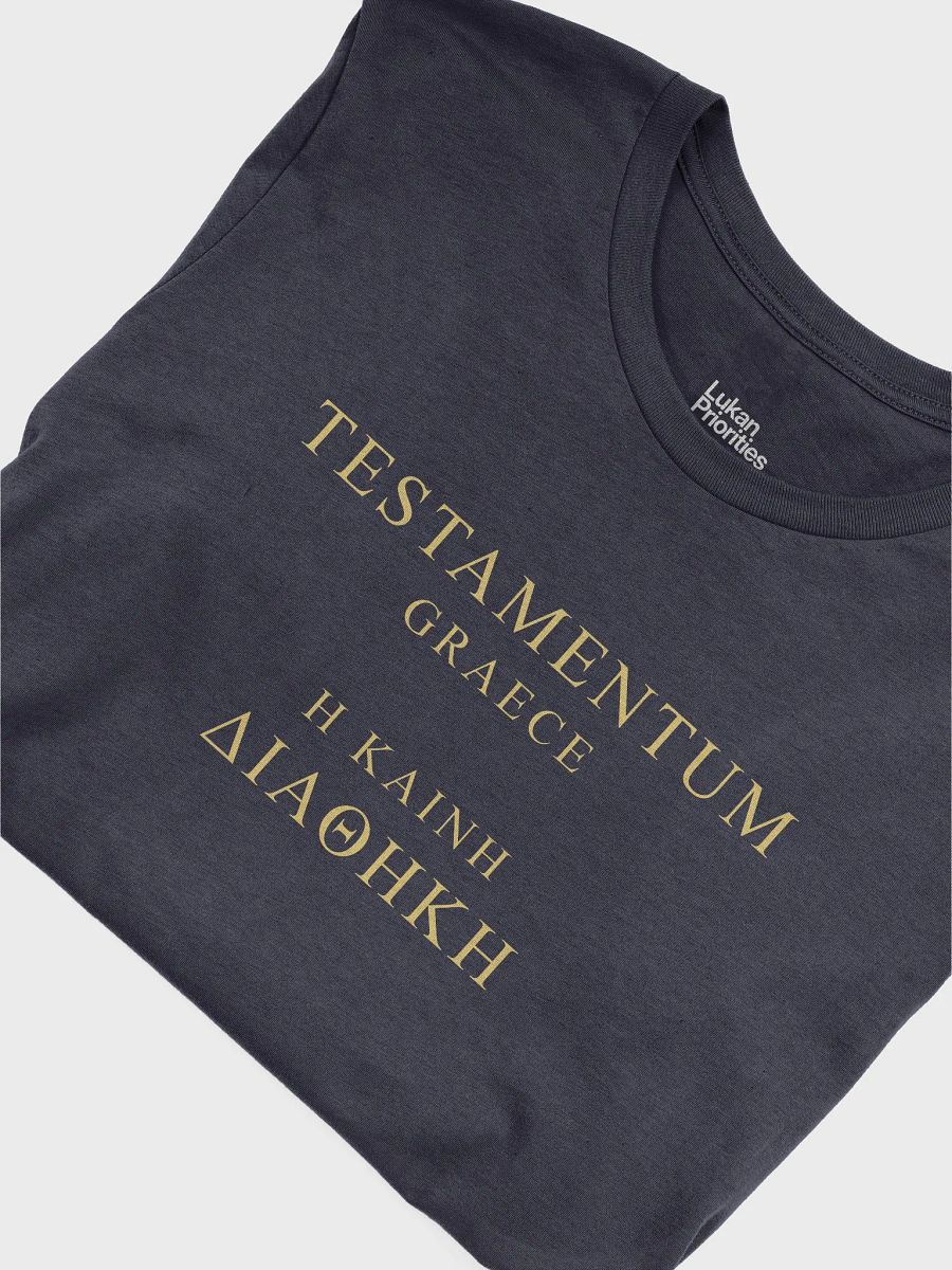 Testamentum Graece Tee product image (5)