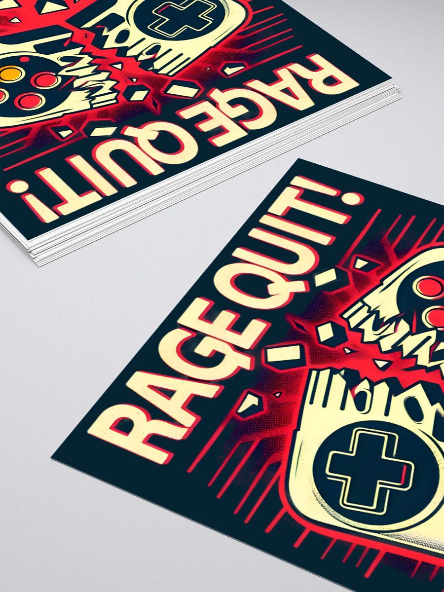 Rage Quit Sticker product image (4)