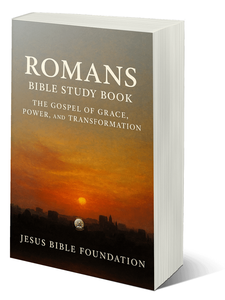 Romans Bible Study Book: The Gospel of Grace, Power, and Transformation product image (1)