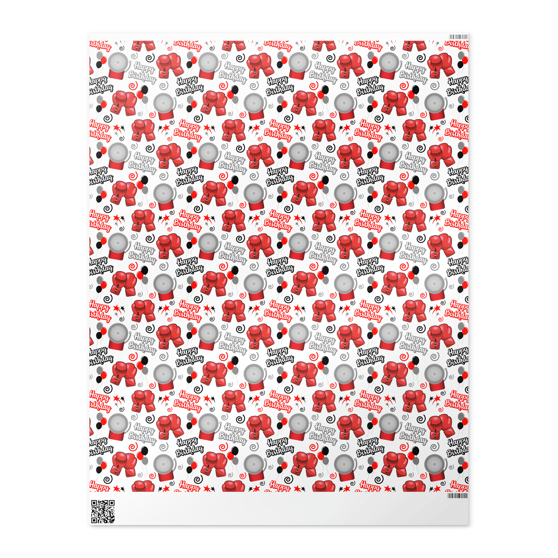 Boxing Birthday Wrapping Paper product image (4)