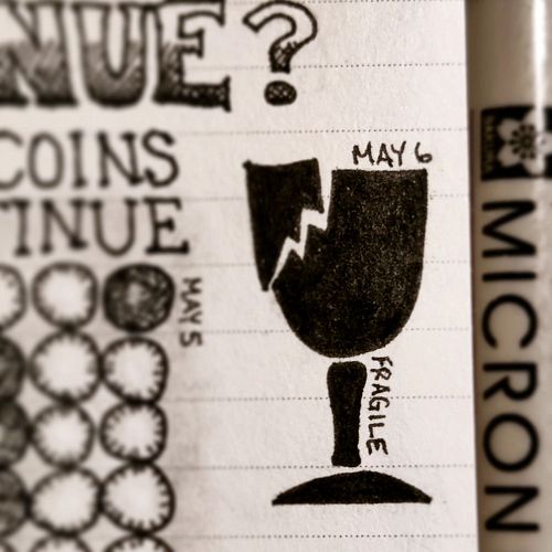 Sketch-A-Day || Day 126
Prompt: Fragile
_________________________
#luckyduckysketches #day126 #LDsketchaday #sketchaday #ink ...