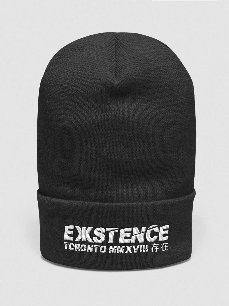 Existence Original Typography Cuffed Beanie product image (3)