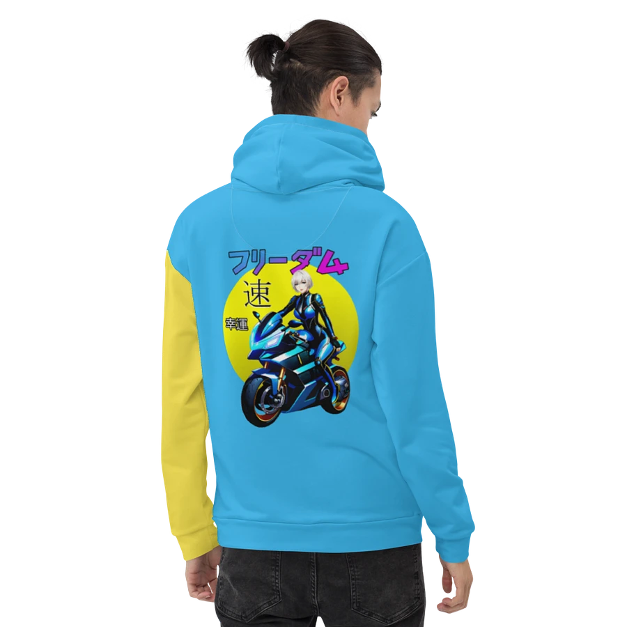 Biker Girl - Hoodie (Blue) product image (14)