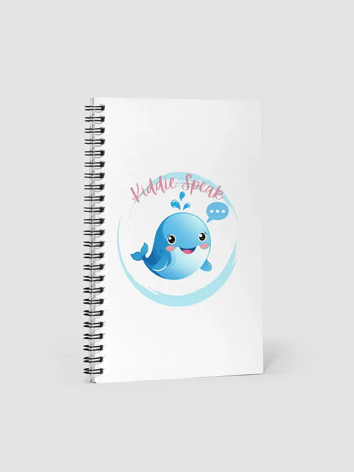 Blue Whale Tales Spiral Notebook product image (1)