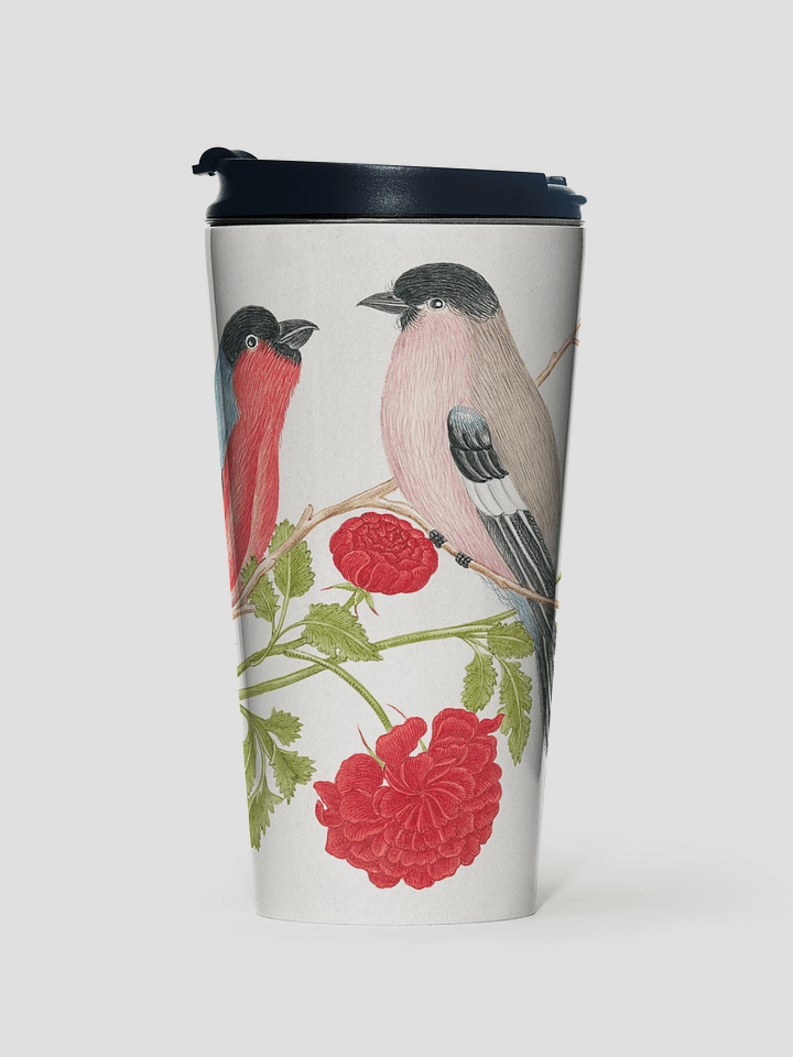 Whimsical Birds and Butterflies Stainless Steel Travel Mug product image (1)