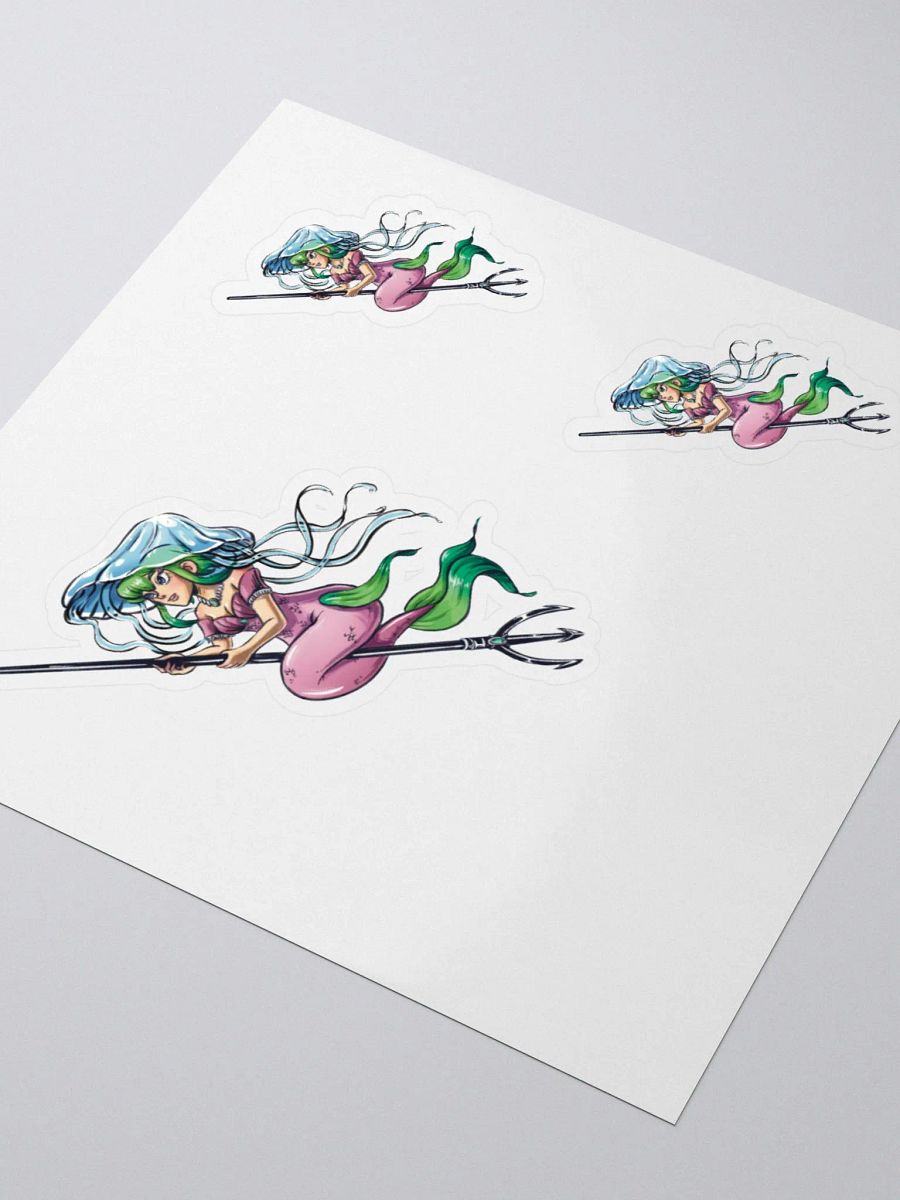 Jellyfish Witch Mermaid - Enchanted Ocean Fantasy Decal product image (11)