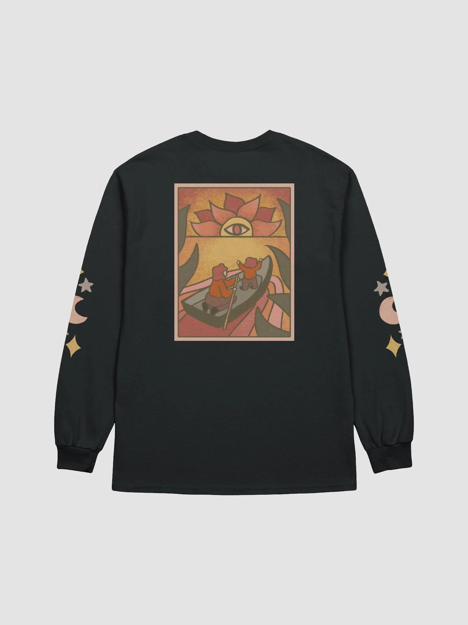 Six of Blades with Celestial Sleeves - Gildan Brand Long Sleeve Tee product image (2)