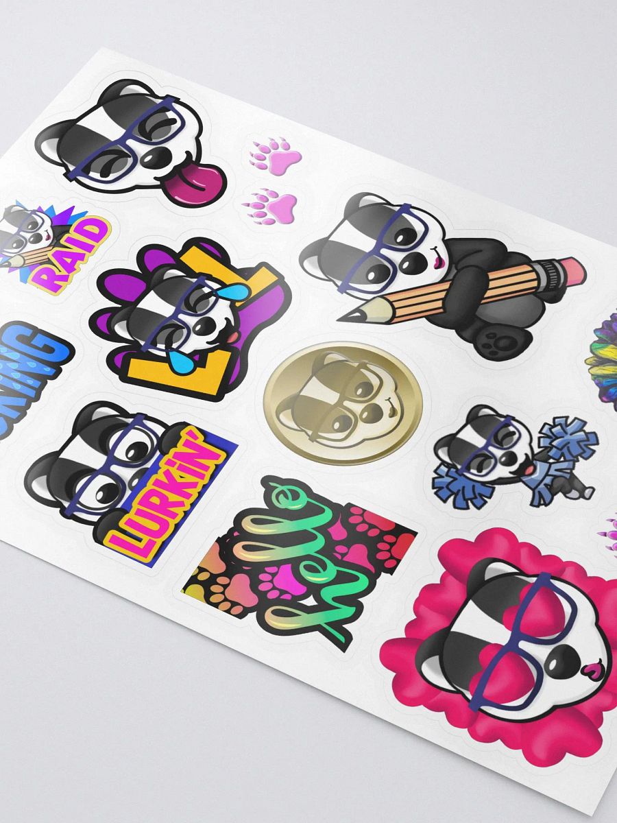 BadgerMakes Twitch Emote Sticker Sheet product image (3)