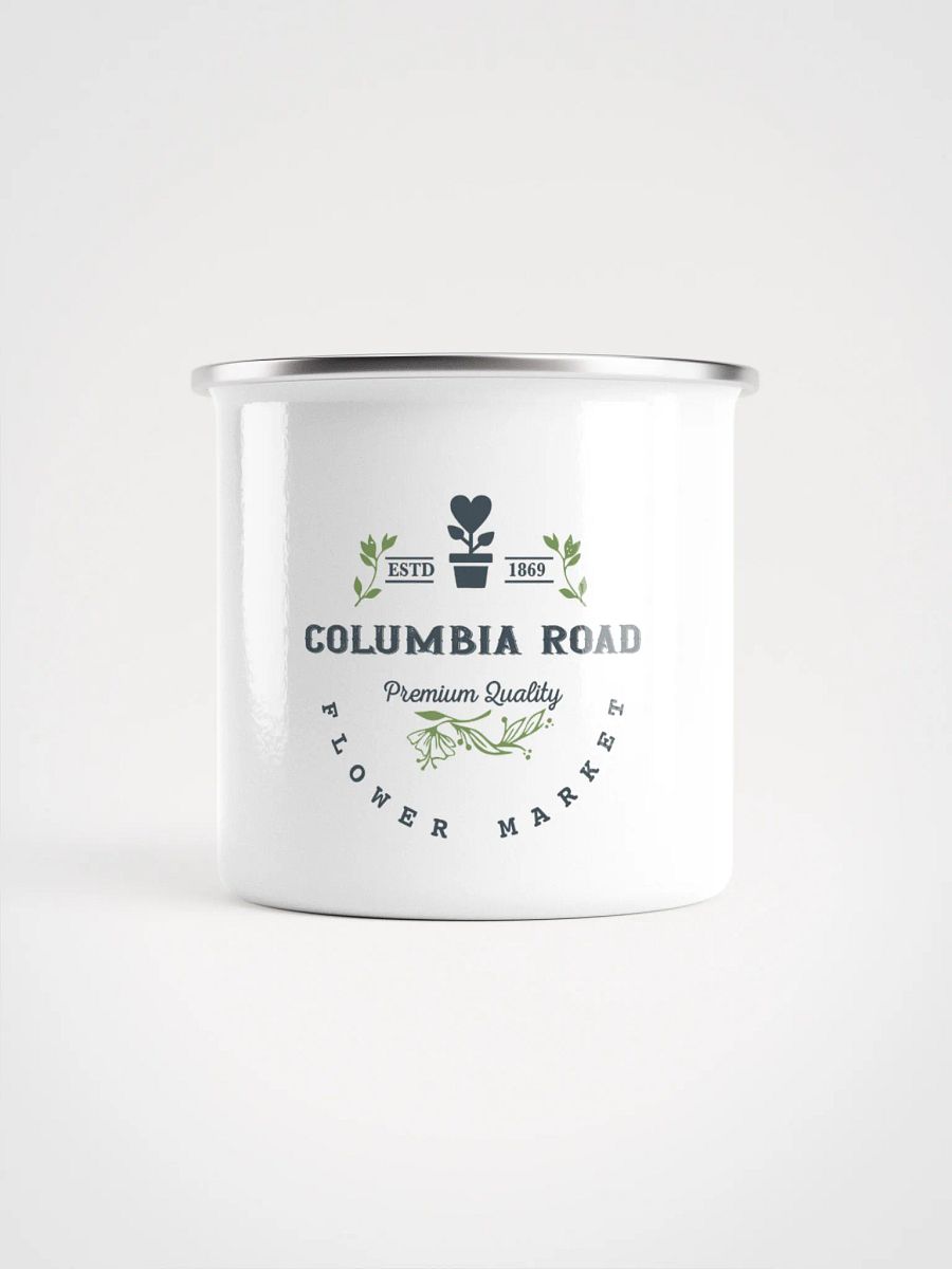 Columbia Road Market Enamel Mug product image (1)
