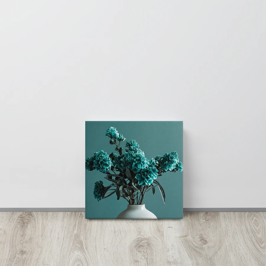 Teal Flower Wall Art #576 product image (9)