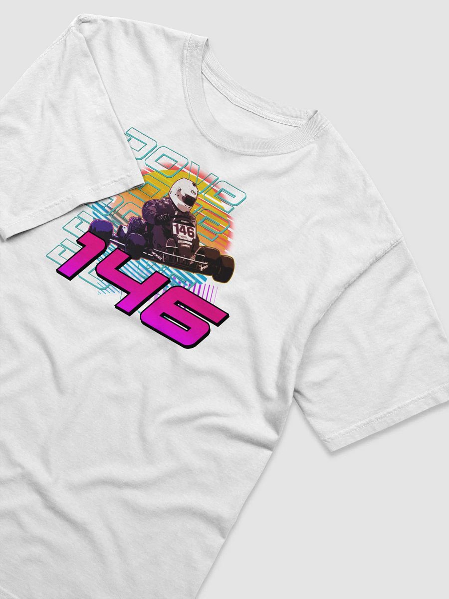 Alan Dove ~146 | The 100cc Karter era | Official Merch | White T-Shirt product image (3)