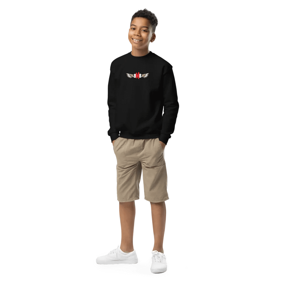 TeamBMB Youth Crew Sweatshirt product image (1)