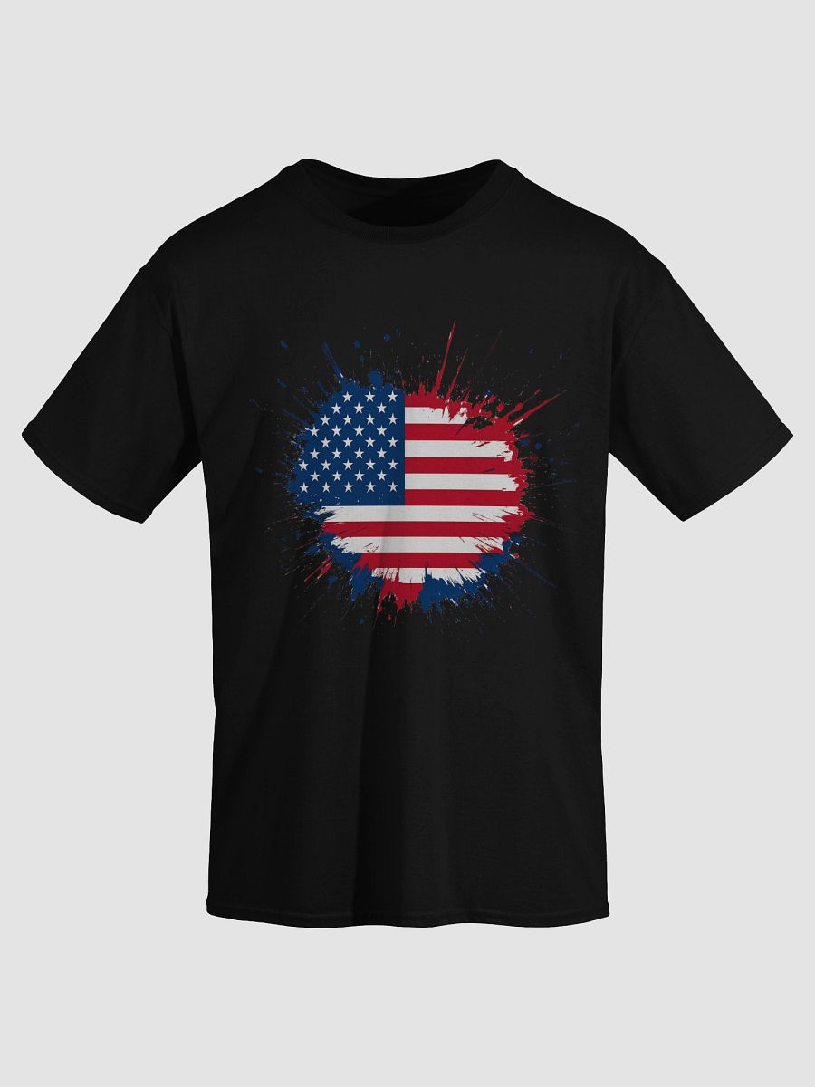 USA Patriotic Burst Circle Tee product image (5)