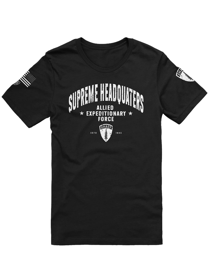 SHAEF - Supreme Allied Expeditionary Force "Distressed" T-Shirt product image (3)