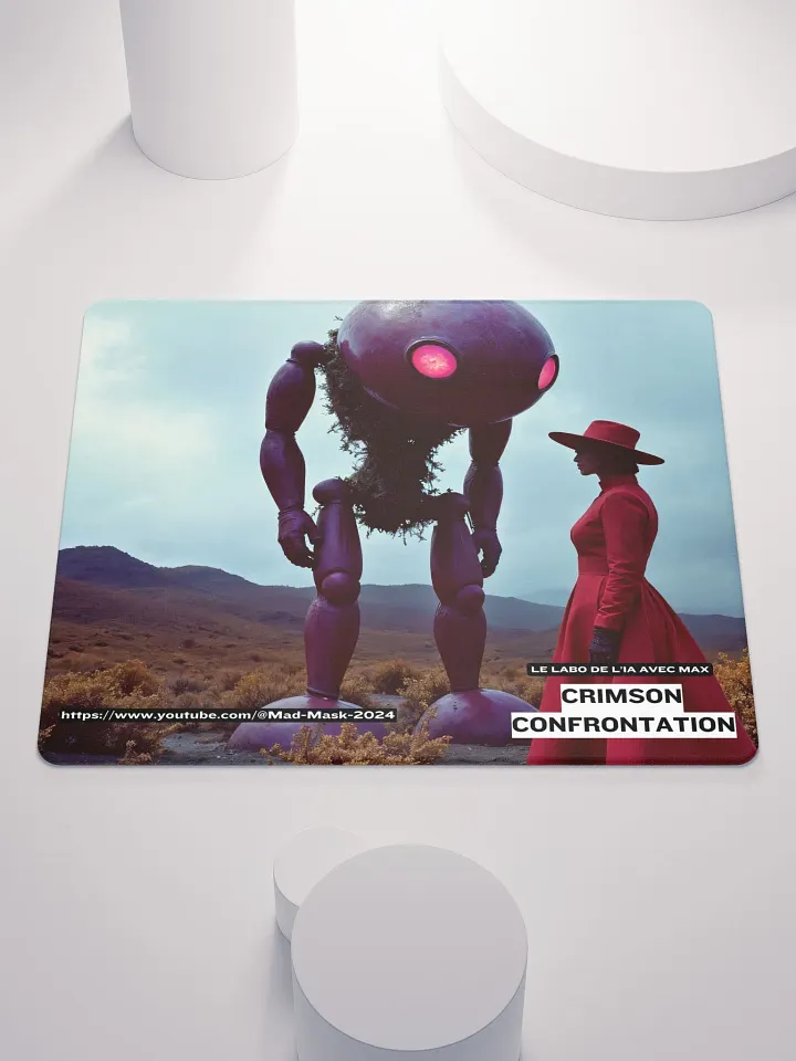 Mouse Pad Gaming Crimson Confrontation product image (1)