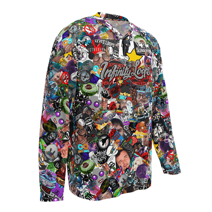 90%er Sticker Bomb Jersey product image (1)