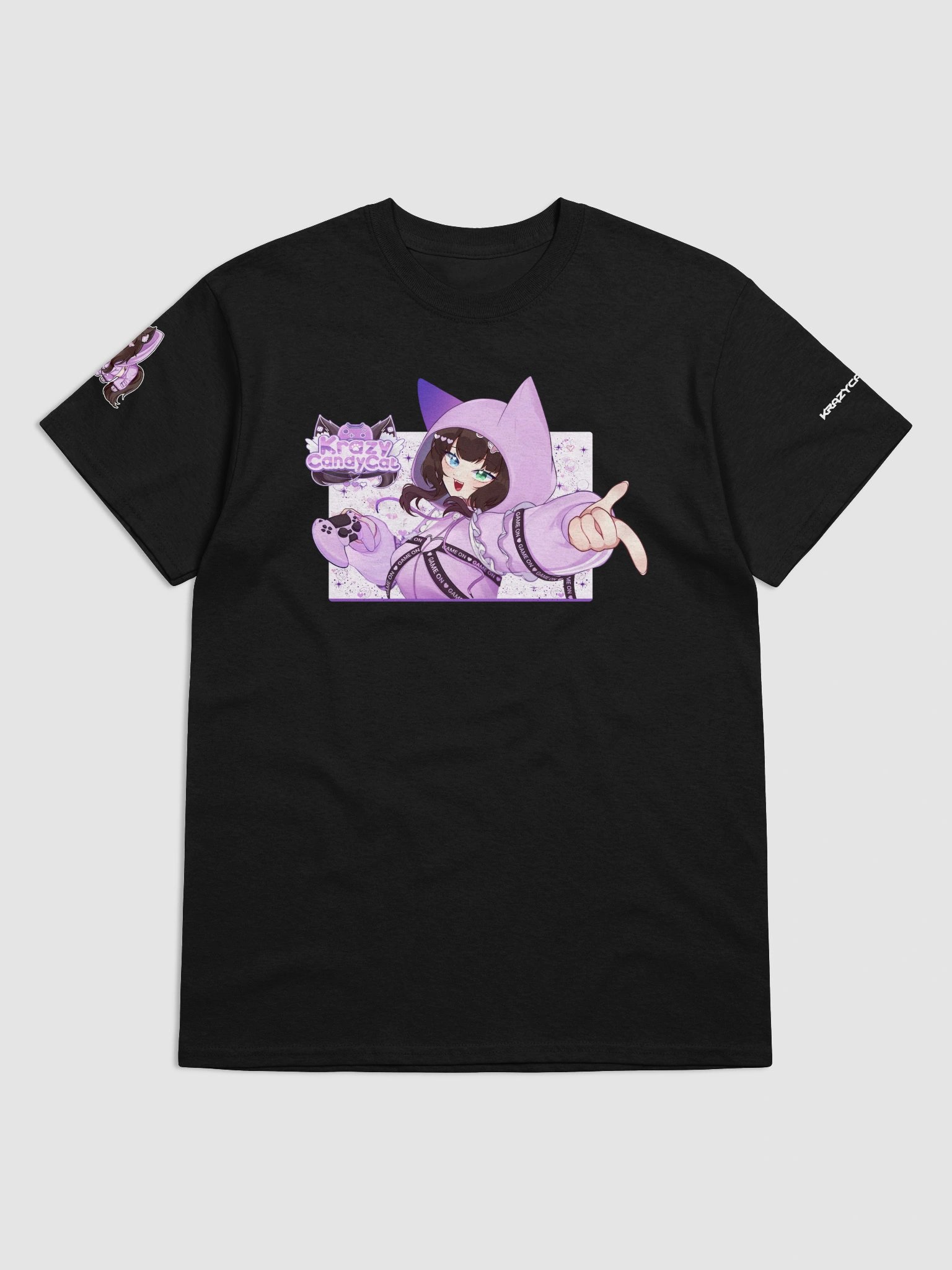 KrazyCandyCat Gamer T-Shirt product image (2)