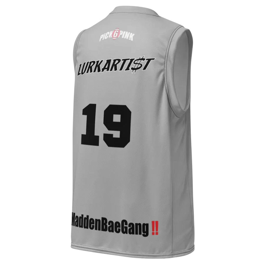 Madden Bae Jersey 👨‍🎨 (Gray + Black Logo) product image (12)