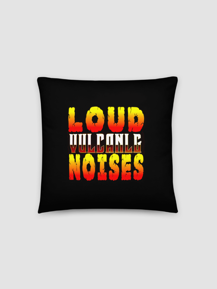 LOUD NOISES Logo Pillow product image (1)