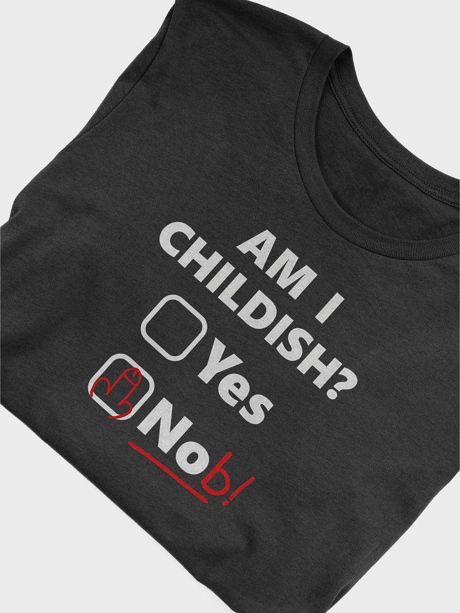 Childish Humor. Adult Unisex T-Shirt product image (6)