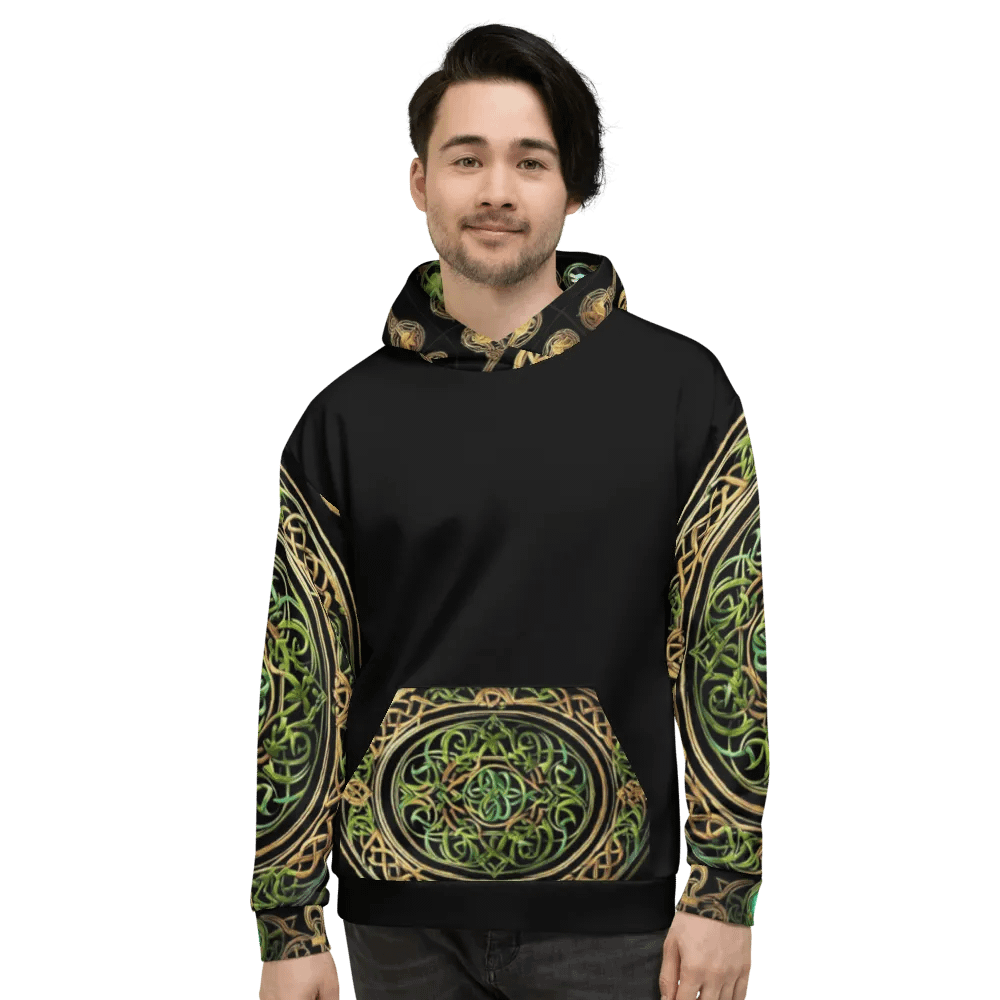 Black & Gemstone Symbology Hoodie product image (5)