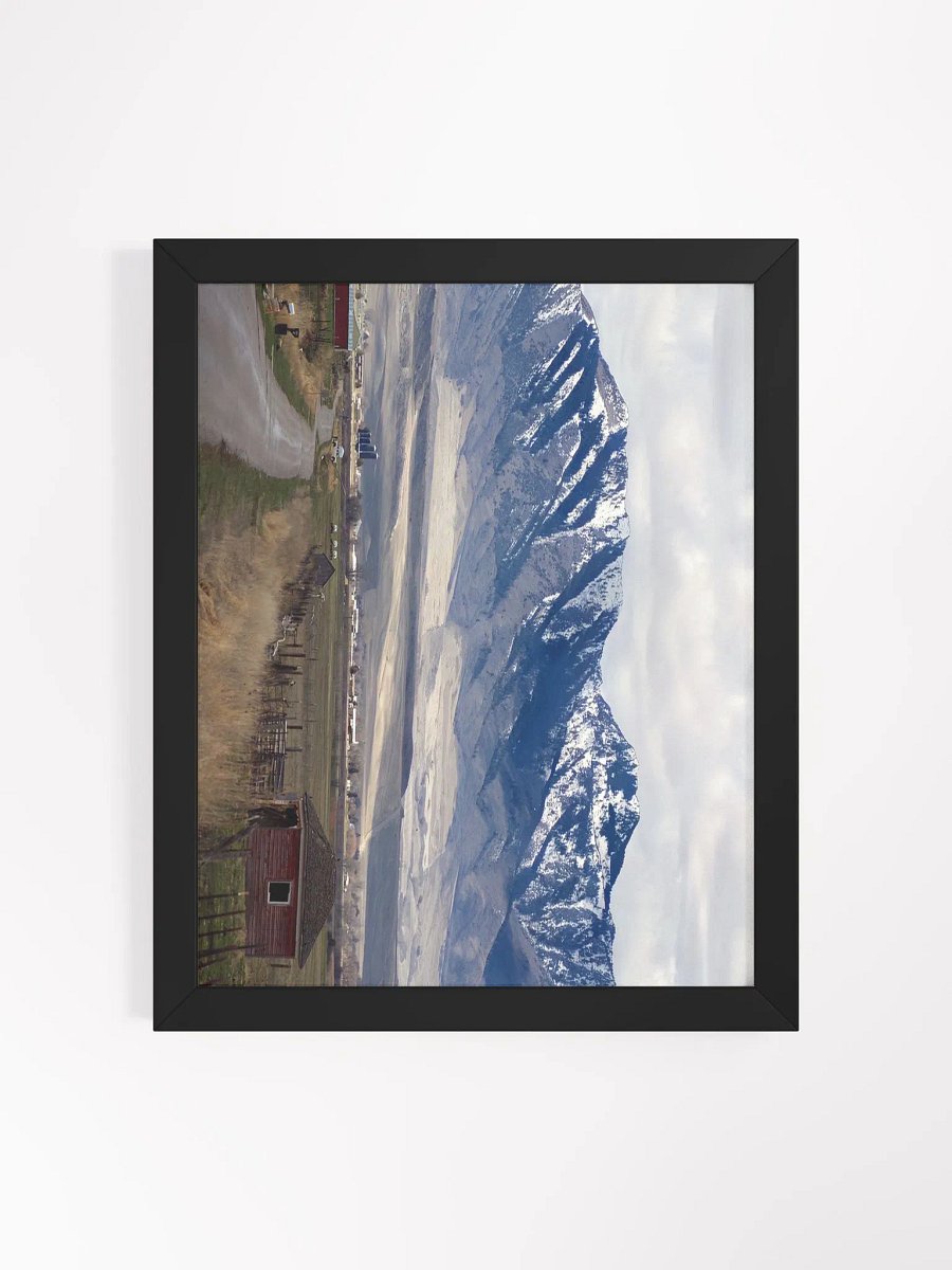 Framed High-Quality Matte Poster - Clarkston Mountains product image (1)