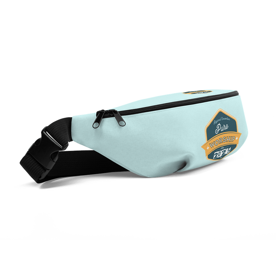 2025 "Pure Worship" Regional Convention Retro Badge Mountain Fanny Pack product image (2)