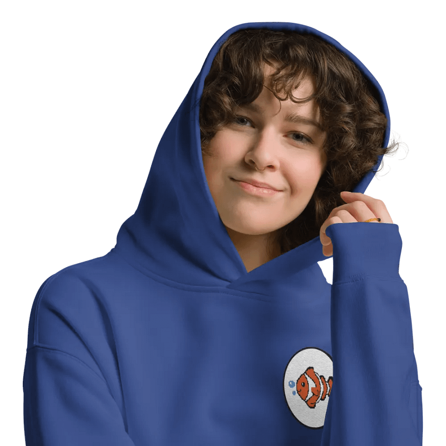 Clownfish TV Embroidered Unisex Oversized Hoodie product image (19)
