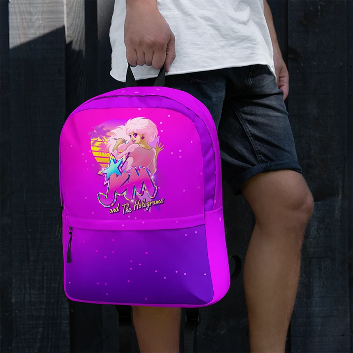 Jem Vaporwave Tribute Backpack product image (1)
