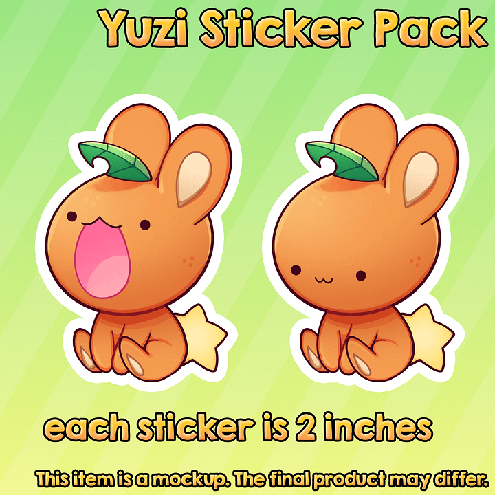 Yuzimii Sticker Set [PREORDER] product image (1)