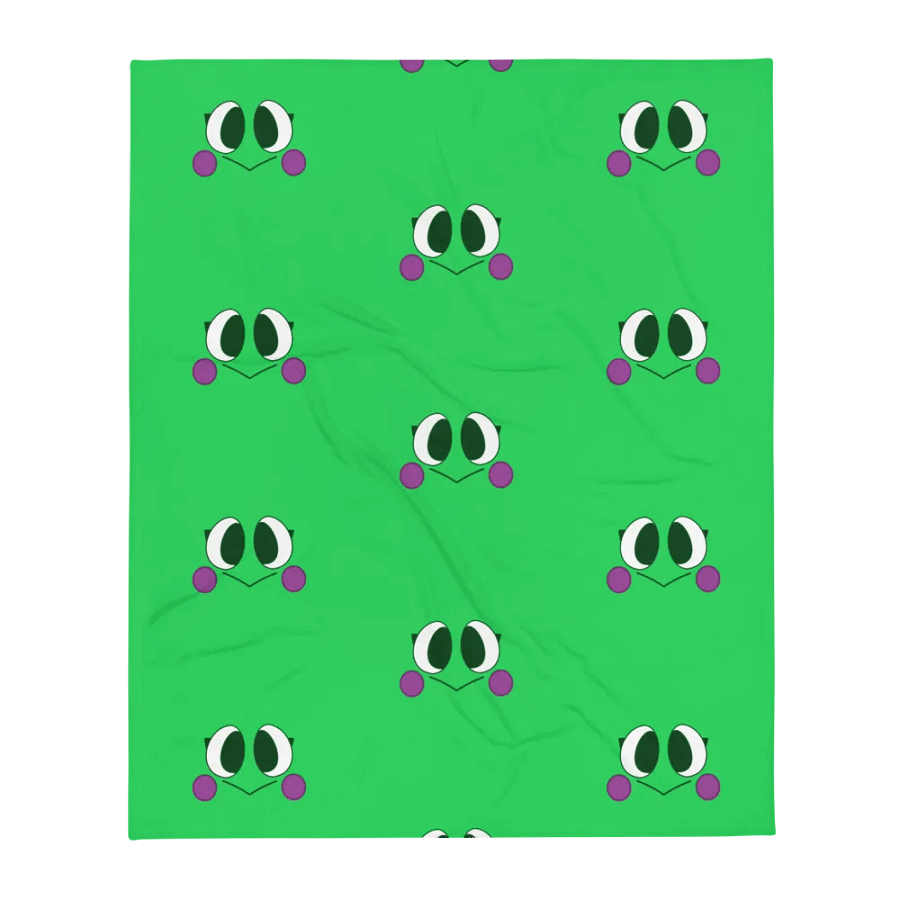 Turtle Face Throw Blanket product image (13)