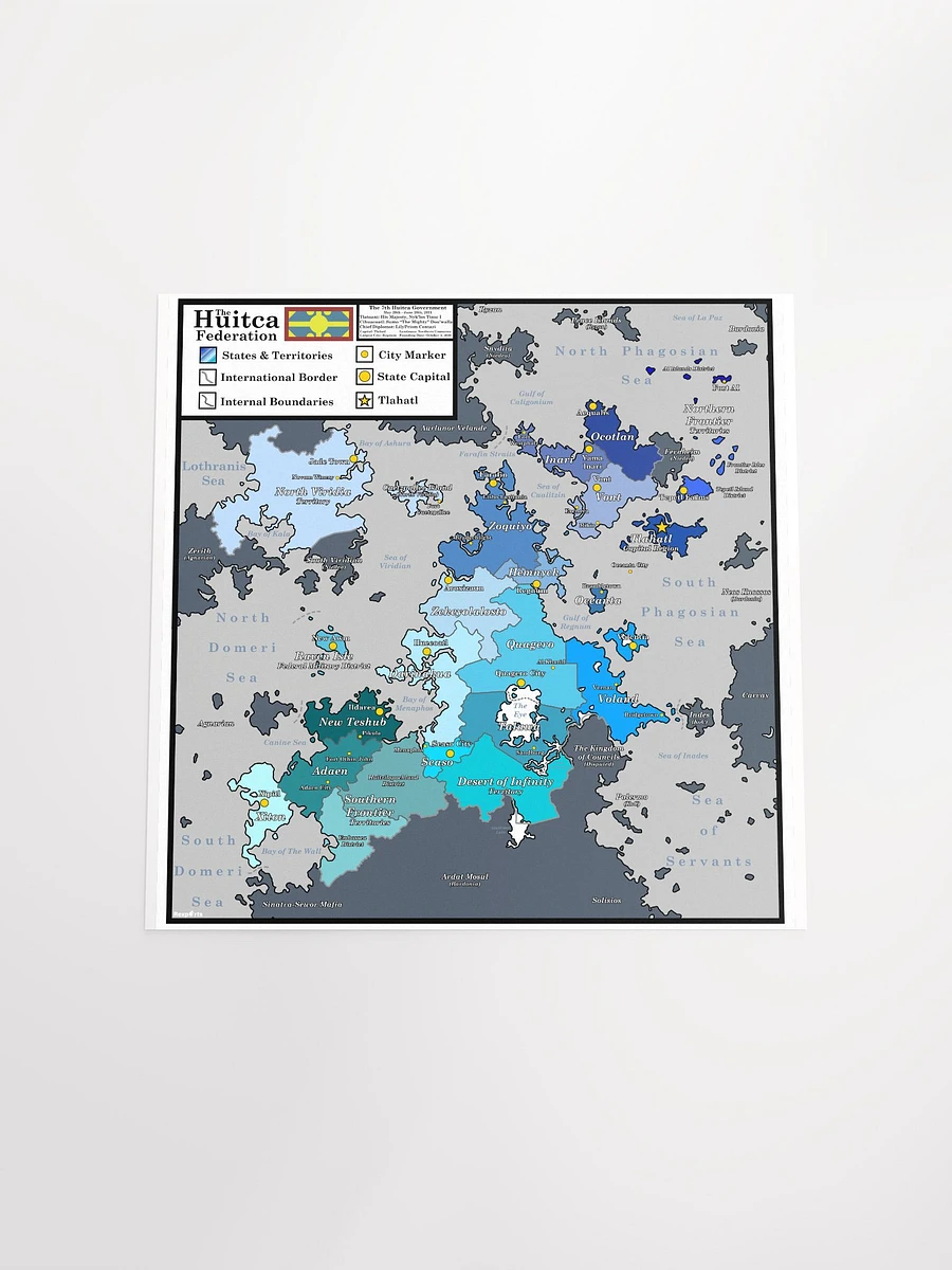 Huitca Federation Map product image (8)