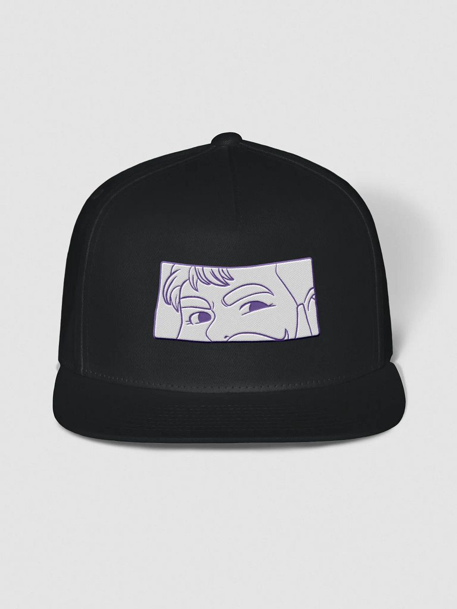 Bear Stare Hat - Purple Outline product image (4)