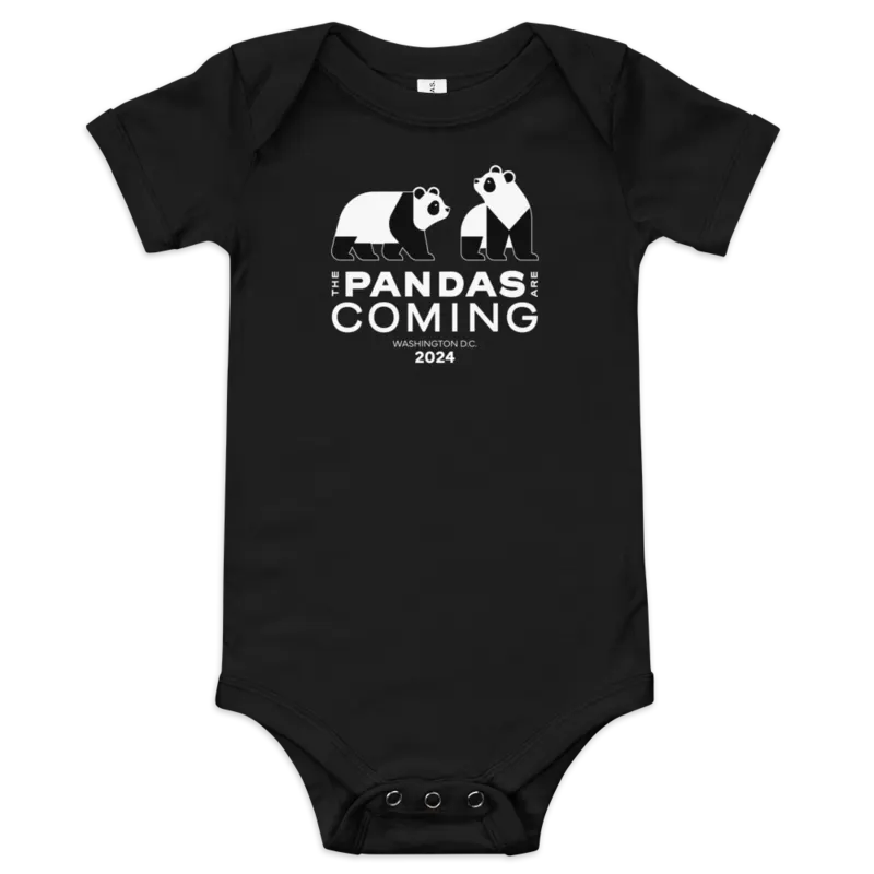 DC Pandas 2024 Onesie National Zoo Panda