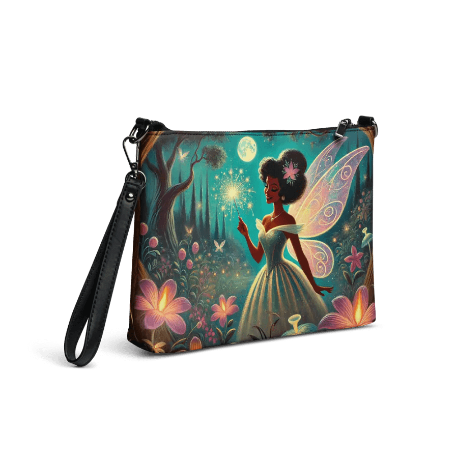 Enchanted Blue Forest Fairy Crossbody Bag - Purse product image (4)