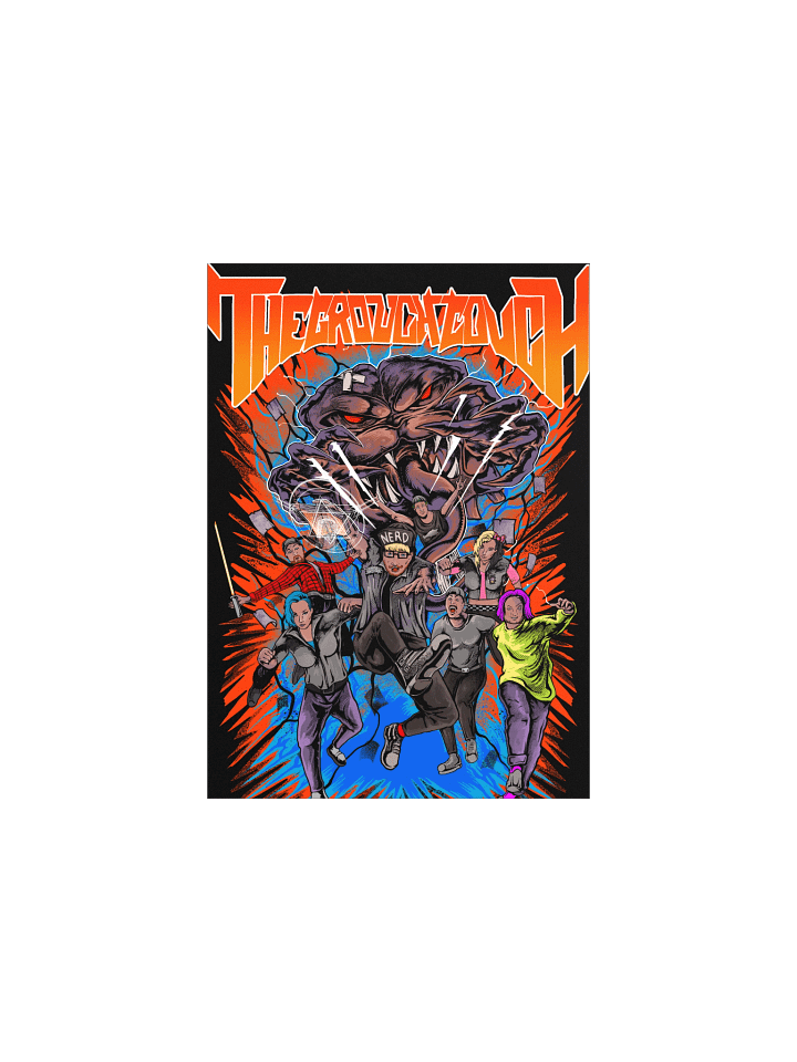 The Grouch Couch – Power Metal Escape Poster product image (1)