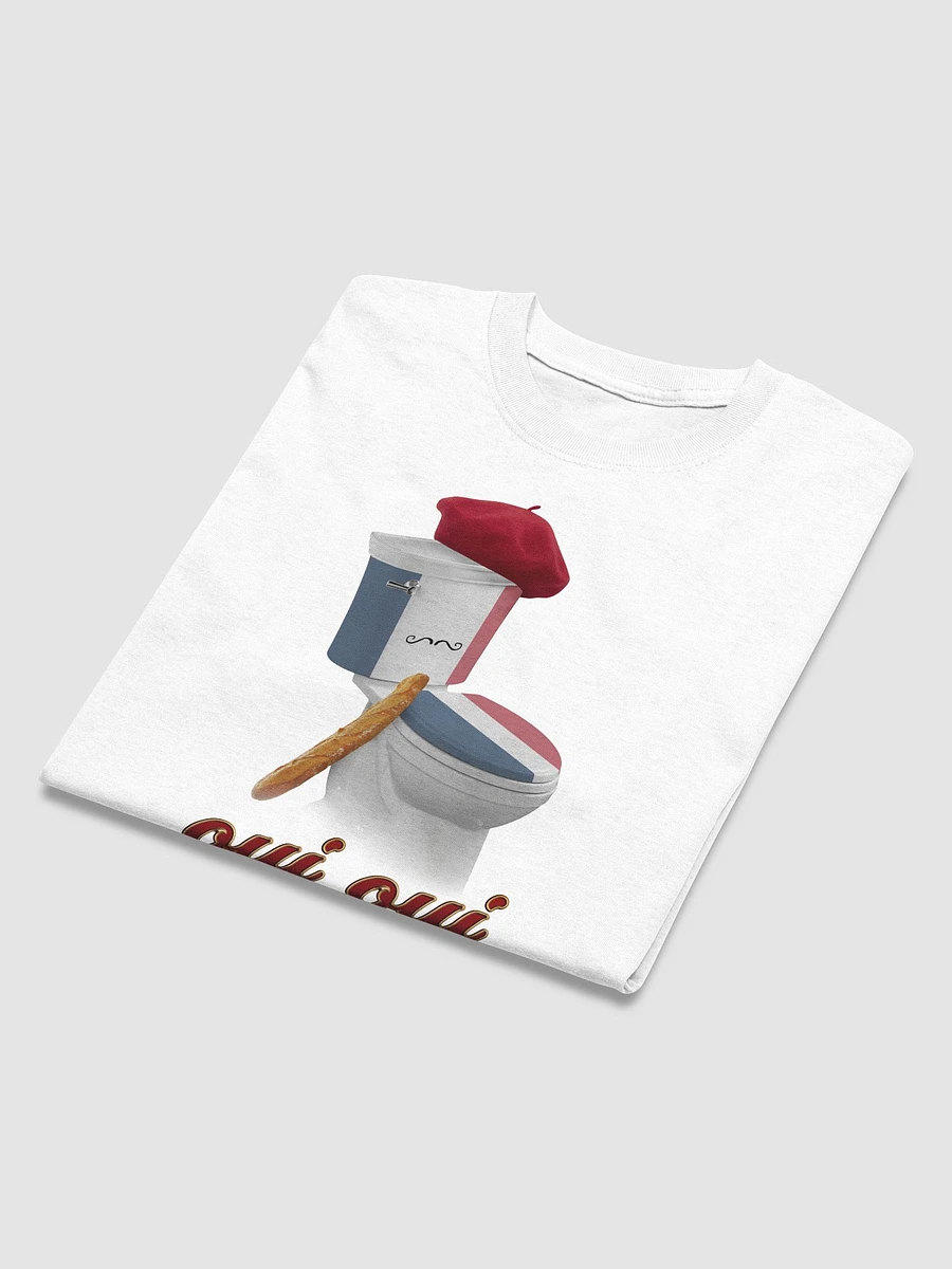 Oui Oui Poo Poo French toilet T-shirt product image (15)