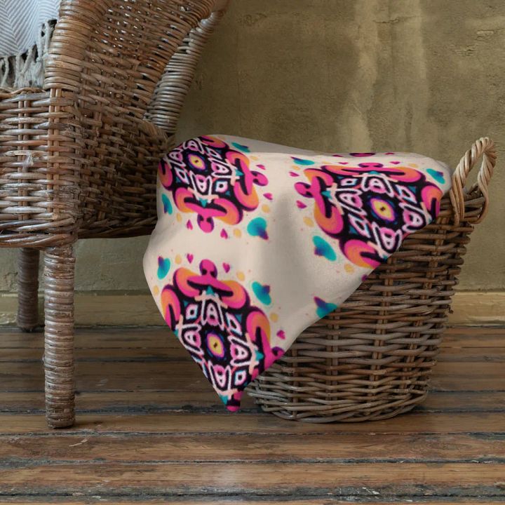 Cozy Aztec Throw Blanket product image (1)