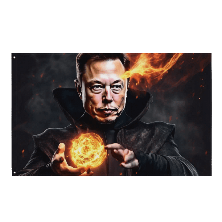 Elon Wizard Flag product image (1)