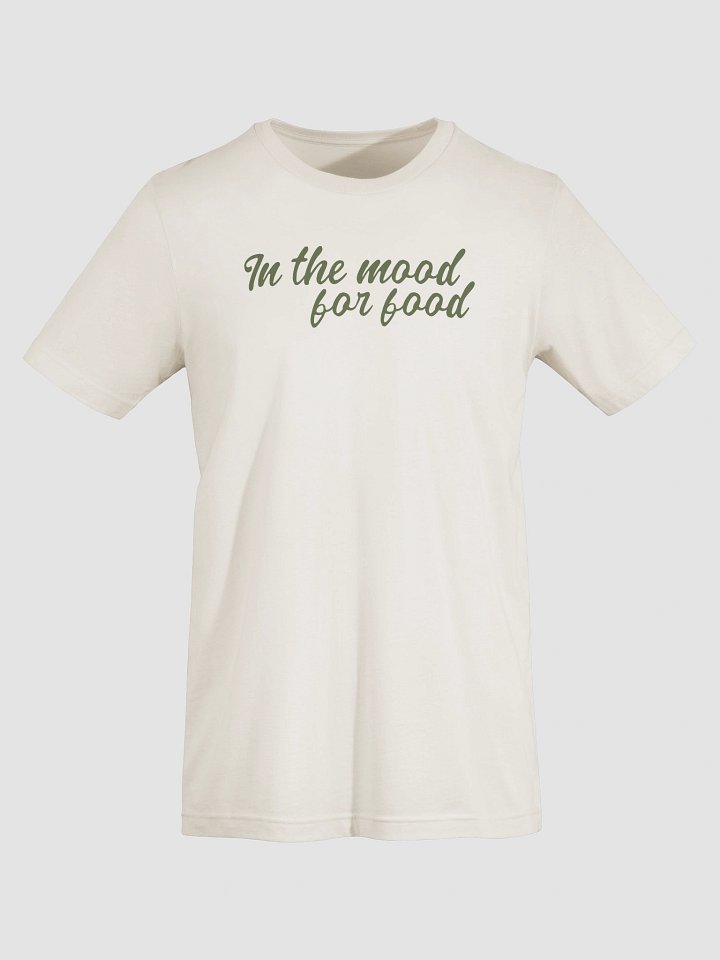 In The Mood For Food | Tee – Olive (Slim Fit) product image (1)