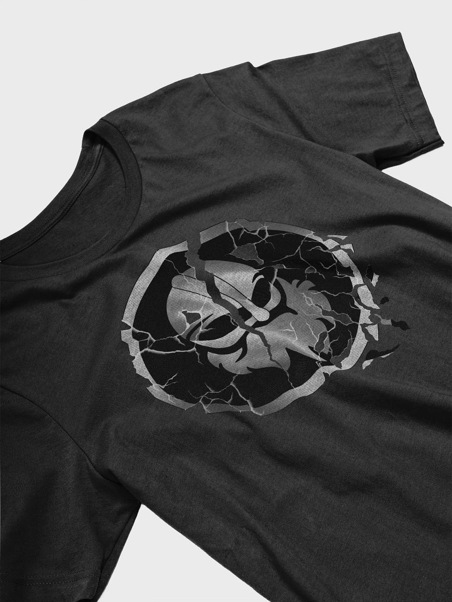 REXNOR T-Shirt (Crumbling Logo + White Text) product image (3)
