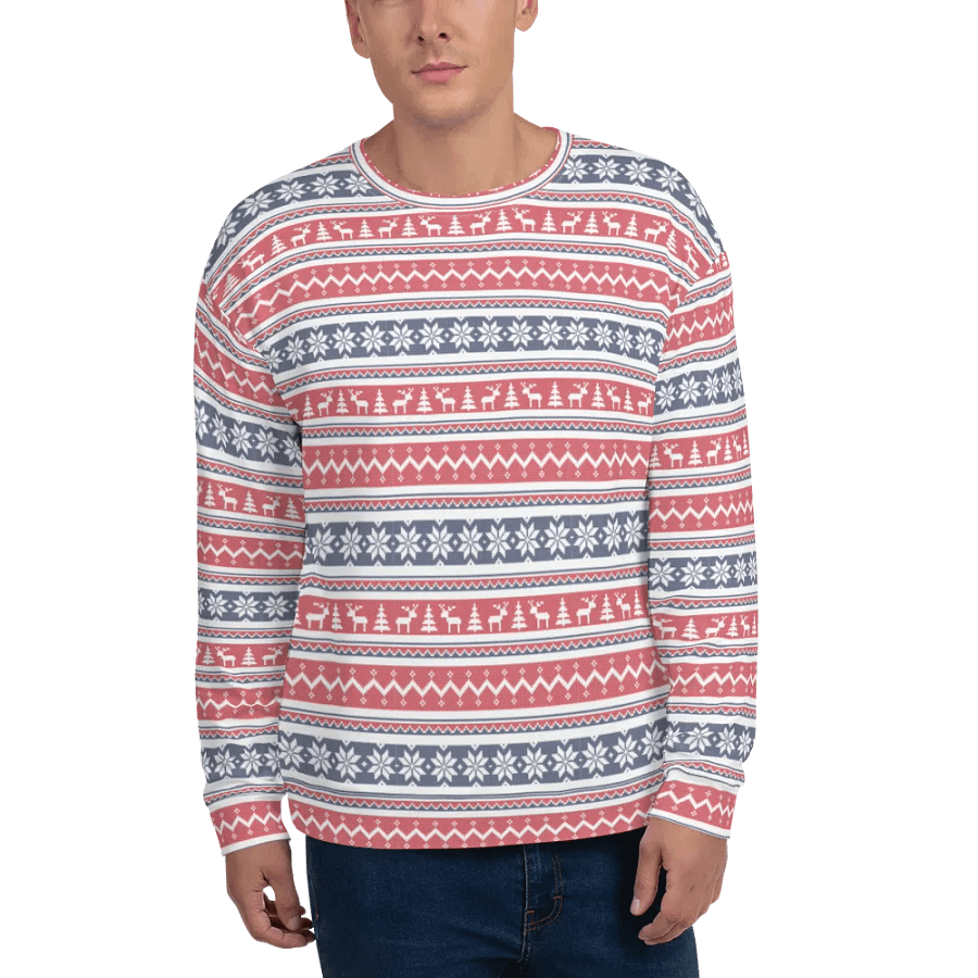 Unisex Fairisle Christmas Ugly Sweater product image (2)