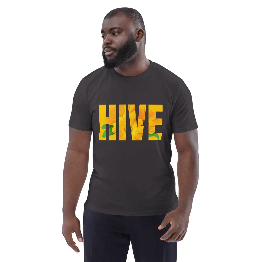 Floral HIVE Organic Tee - 100% cotton product image (171)
