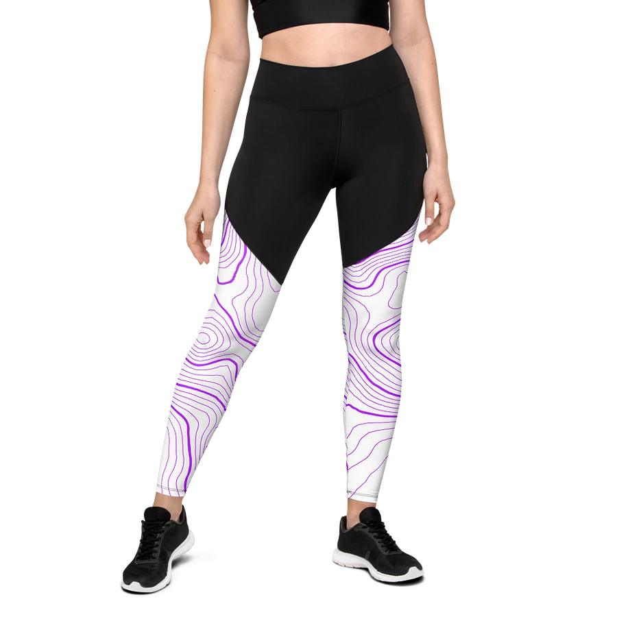 White Topography Leggings product image (9)