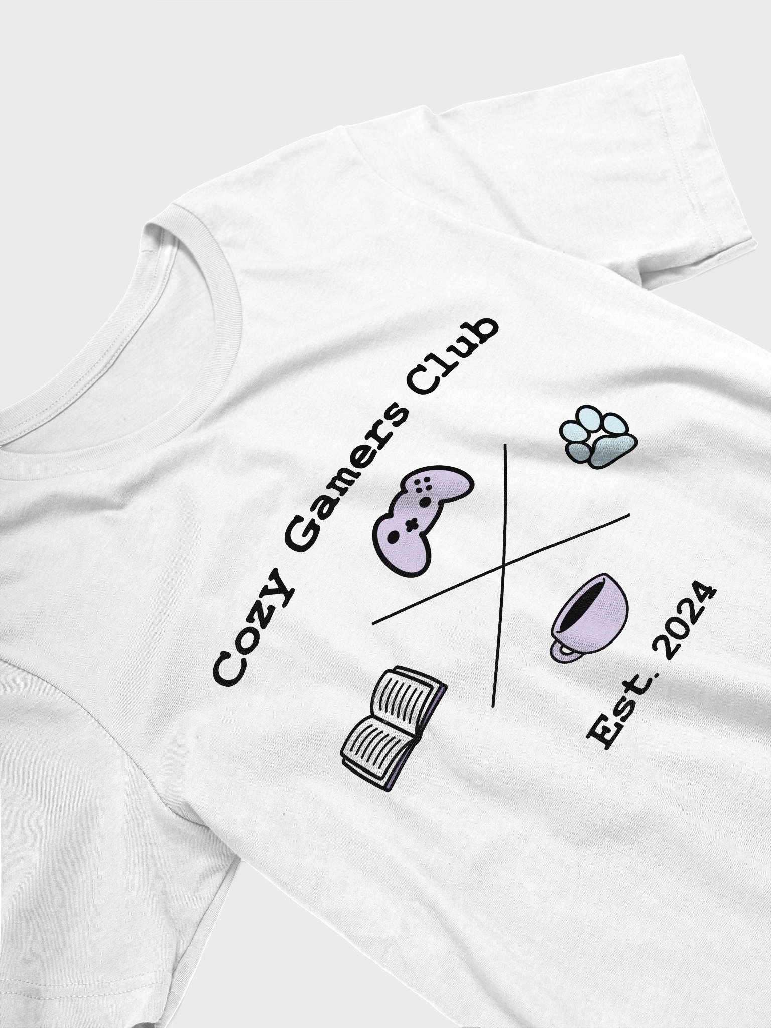 Cozy Gamer Icons Tee product image (3)
