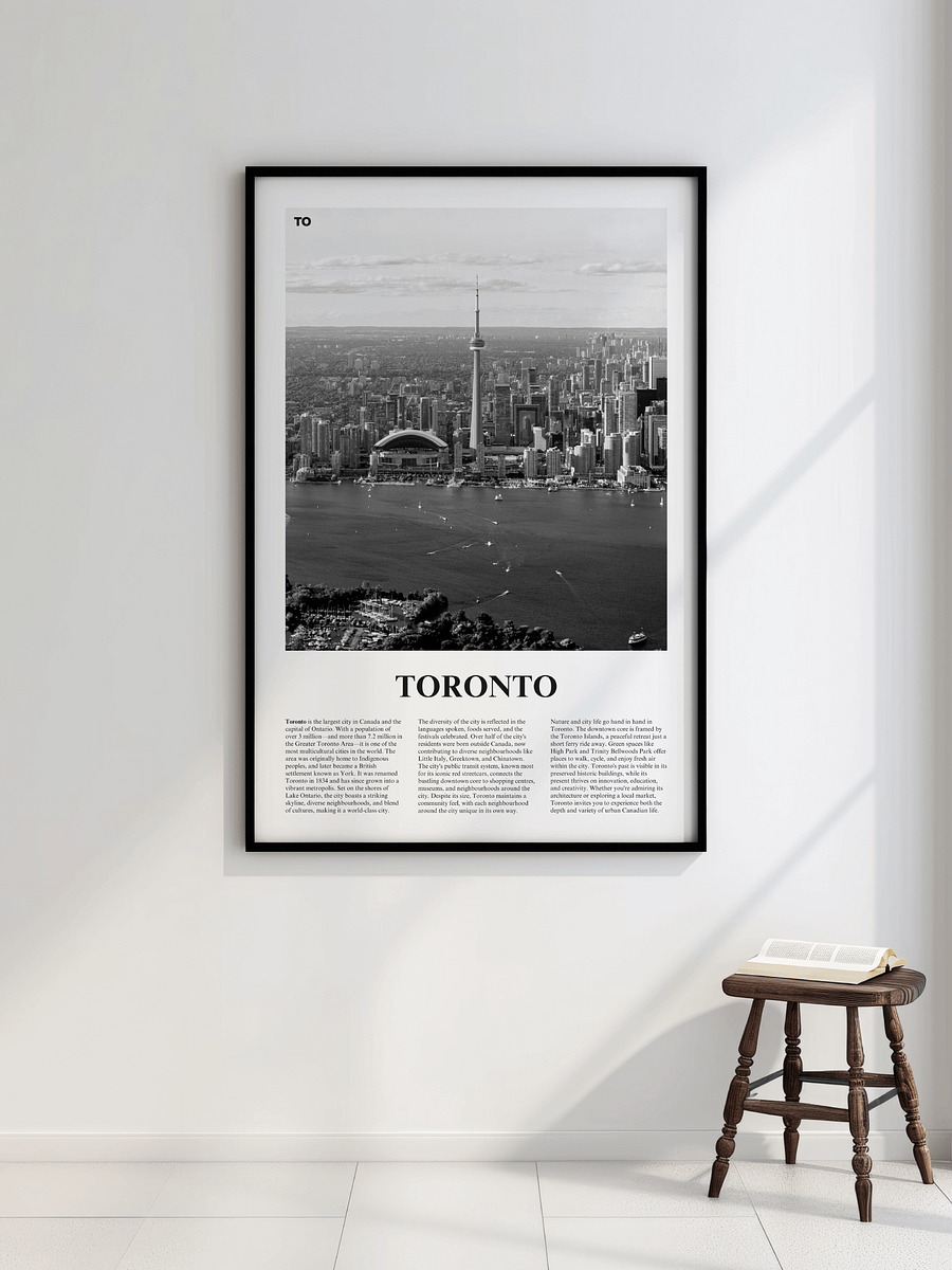 Toronto 01 Newspaper Poster product image (4)